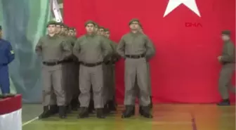 Isparta Bedelli Askerler Yemin Etti