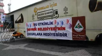 Devrek Belediyesinden Çocuklara Yönelik Gezici Sinema