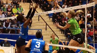 Cev Challennge Kupası: Aydın Büyükşehir Belediyespor: 3 - Hermes Oostende: 0