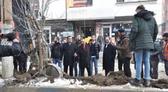 Kaymakam Kendüzler, Çalışmaları Yerinde İnceledi