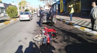 Adıyaman'da Motosiklet Devrildi: 1 Yaralı