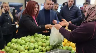 Başkan Çerçioğlu, Çine Pazarını Ziyaret Etti