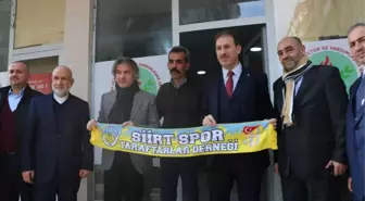 Demircan'a Siirtspor Atkısı Hediye Edildi