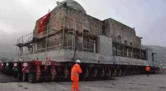 Hasankeyf'te Eyyubi Camisi Taşınmaya Başlandı