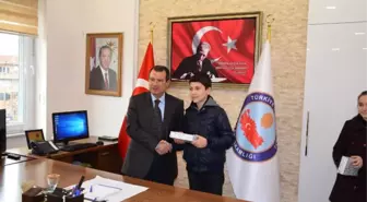 Çan Kaymakamı Gürdal'a Öğrencilerden Ziyaret