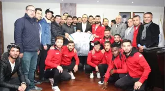 73 Şırnak Belediyespor'dan Başkan Bedirhanoğlu'na Ziyaret