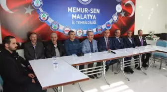 Memur Sen Malatya'da Görev Değişimi