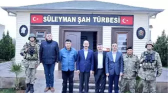 Şanlıurfa Valisi Erin'den Süleyman Şah Türbesi'ne Ziyaret