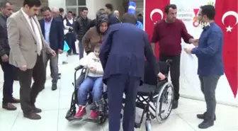 Kahramanmaraş'ta 67 Engelli Akülü Arabalarla Sevindirildi