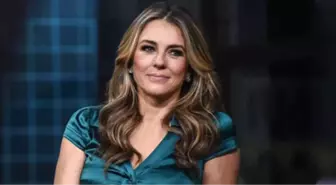 53 Yaşındaki Ünlü Oyuncu Elizabeth Hurley, Derin Dekoltesiyle Göz Kamaştırdı