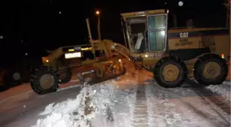 Kar Yağışı, Kınak ve Bergama'da Etkili Oldu