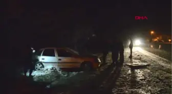 Kastamonu'da Otomobil Ağaca Çarptı 1 Ölü, 2 Yaralı