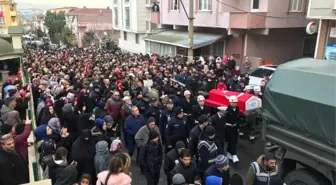 Kocaeli Şehidini Gözyaşlarıyla Uğurladı