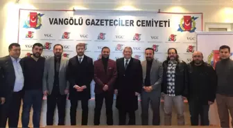 Necdet Takva'dan Vangölü Gazeteciler Cemiyetine Ziyaret