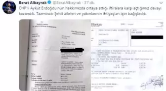 Bakan Albayrak, CHP'li Erdoğdu'ya Açtığı Tazminat Davasını Kazandı