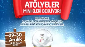 Çocuklar İçin Atölye Çalışmaları Meysu Outlet'te