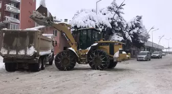 Şebinkarahisar'da Kar Temizleme Çalışmaları Başladı