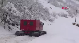 Tunceli'de 230 Köy Yolu Kardan Kapandı, 6 İlçede Elektrik Yok