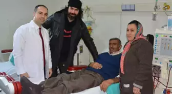 Uğur Pektaş'tan Diyaliz Hastalarına Moral Desteği