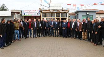 Çiftçi, Harran'da Parti Teşkilatı ve Esnafla Bir Araya Geldi