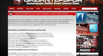 Gaziantepspor Borç Batağında