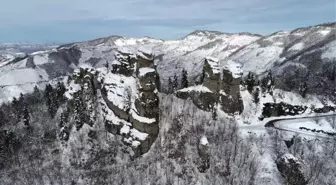 Ordu'da Peri Bacaları Kış Güzelliği