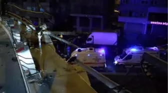 Polis Kontrolünden Kaçan Otomobil Viyadükten Uçtu: 3 Yaralı