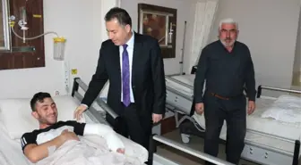 Kaymakam Kapankaya Hastaların Yeni Yılını Kutladı