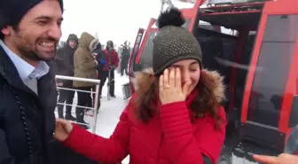 Aşklarını Erciyes'te Ölümsüzleştirdiler