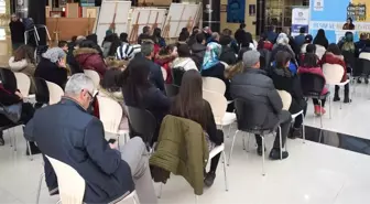 Çocuklar Resimle, Gençler Kompozisyonla Kente Saygıyı Anlattılar