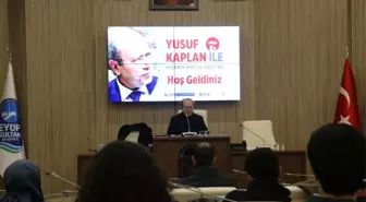 Eyüpsultan Belediyesinde Yusuf Kaplan ile Düşünce Atölyesi Başladı