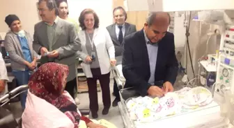 Konya'da 2019'un İlk Bebeği Dünyaya Geldi