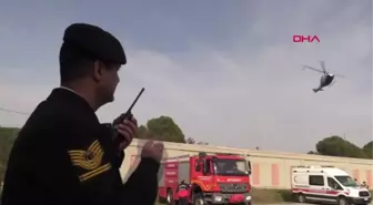 Manisa'da Yılın Son Gününde Havadan Trafik Denetimi