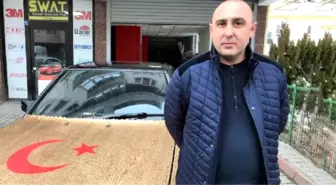 Gören Altın Sanıyor! Otomobilini 25 Bin Adet 1 Kuruşla Kapladı