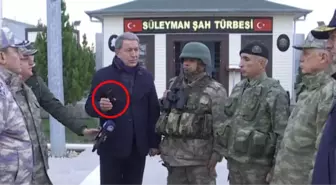 Erdoğan, Sülayman Şah Türbesi'nde Görev Yapan Askerlere Seslendi