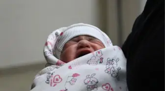 Tokat'ta Yılın İlk Bebeği Dünyaya Geldi