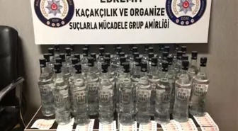 Edremit'te Kaçak İçki Operasyonu