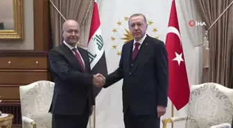 Cumhurbaşkanı Erdoğan, Iraklı Mevkidaşı ile Görüştü