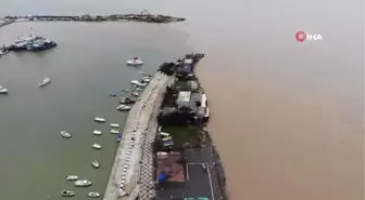 Boğluca Deresi Marmara Denizi'ni Kahverengiye Boyamaya Devam Ediyor