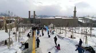 Erzurum'da 'Geleneksek Kızak Şenliği'