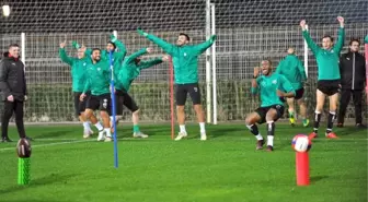 Bursaspor'da Neşeli Çalışma