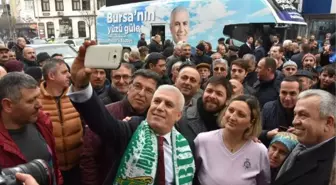 CHP Bursa Büyükşehir Adayı Bozbey, İlk Ziyaretini İnegöl'e Yaptı