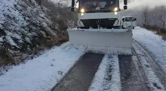 İzmir'in Yüksek Kesimlerine Kar Yağdı (2)