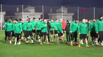 Spor Bursaspor'da Neşeli Çalışma