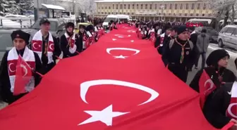 Eskişehir'de Sarıkamış Yürüyüşü