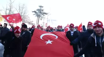 Sarıkamış Şehitleri, Edirne'de Dondurucu Soğukta Anıldı