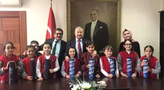 Öğrenciler Kaymakam Duru'yu Ziyaret Etti