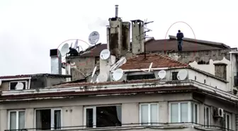 Çatıda Korkutan Anten Tamiri