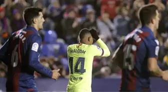 Barcelona Kral Kupasında Levante'ye 2-1 Mağlup Oldu