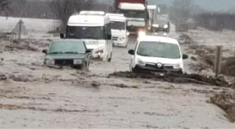 Tire-Belevi Karayolu, Sel Nedeniyle Ulaşıma Kapandı